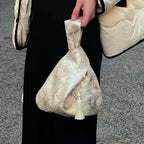 Chinese Style Tassel Knot Wrist Bag with Flower Pendant Wrist Bag Pouch Richie's