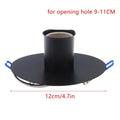 E27 Ceramic Lamp Holder Heat-Resistant Metal Spring Bracket Lamp Socket Holder Richie's BK3 No plug