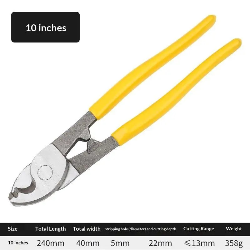 Shockproof Insulated Cable Cutter – Alloy Steel Wire Tool Insulated Cable Cutter Richie's A3