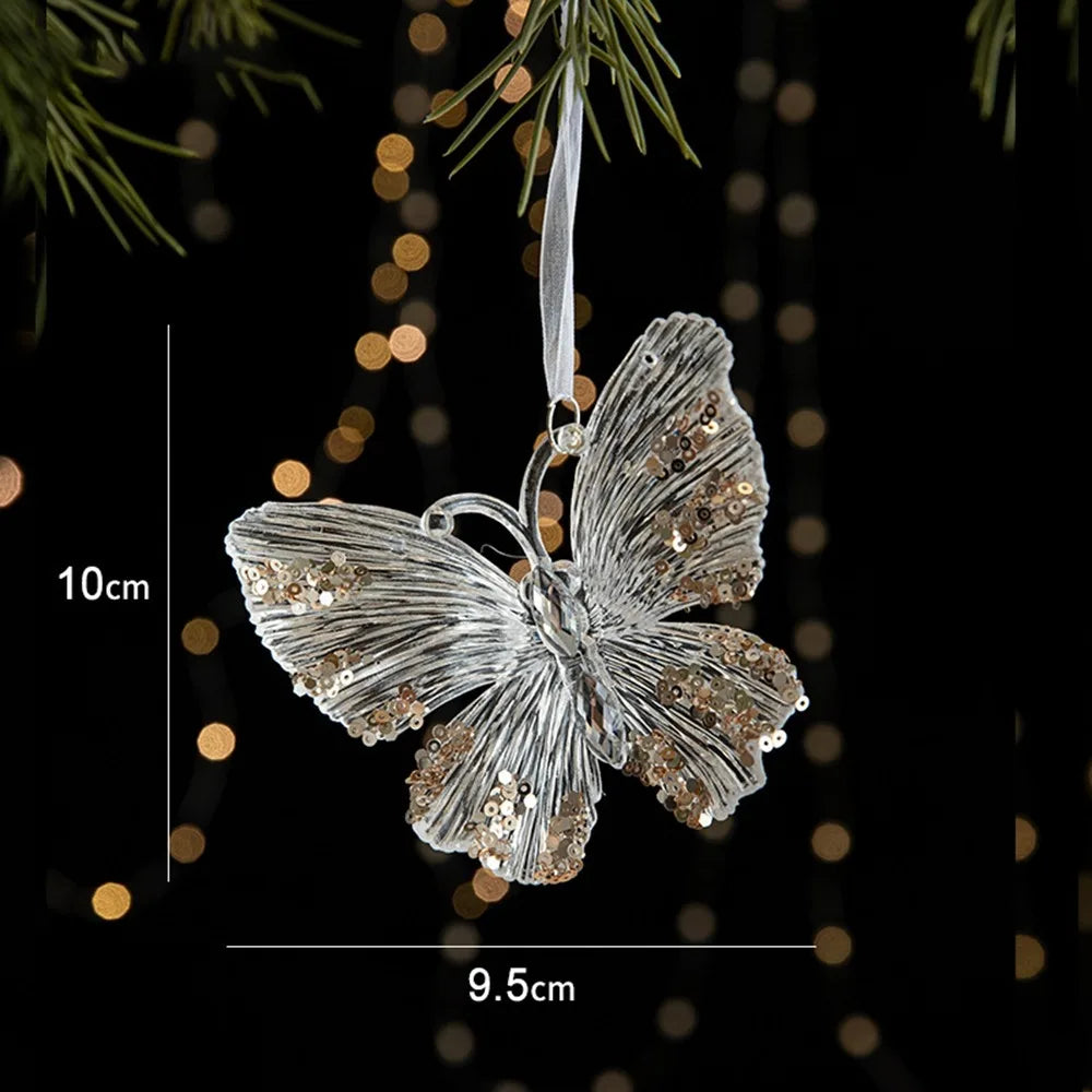 Acrylic Crystal Christmas Icicle Pendants Glitter Tree Ornaments Christmas Tree Ornaments Richie's 03