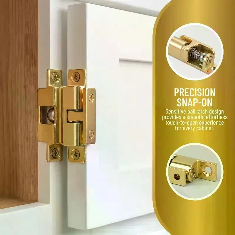 Zinc Alloy Double Roller Ball Latch Spring Catch Cabinet Door Cabinet Door Latch Richie's