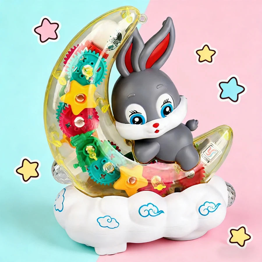 Kids Electric Bunny Toy Car – Lights, Music & Moving Gears Electric Toy Car Richie's