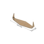 5Pcs Brass Rectangle Staples – Belt Keeper & Ceramic Repair Kit Brass Repair Staples Richie's 6X2X1.5CM