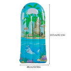 Kids Inflatable Floating Surfboard Pool Lounger | VAKIND Kids Pool Float Richie's Style 5 107x48cm