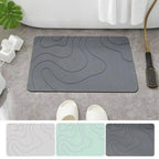 Diatomite Bath Mat 40x60cm – Anti-Slip Super Absorbent Diatomite Bath Mat Richie's