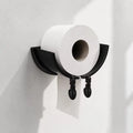 Wall Mounted Novelty Toilet Paper Holder – Waterproof Plastic Toilet Paper Holder Richie's A2