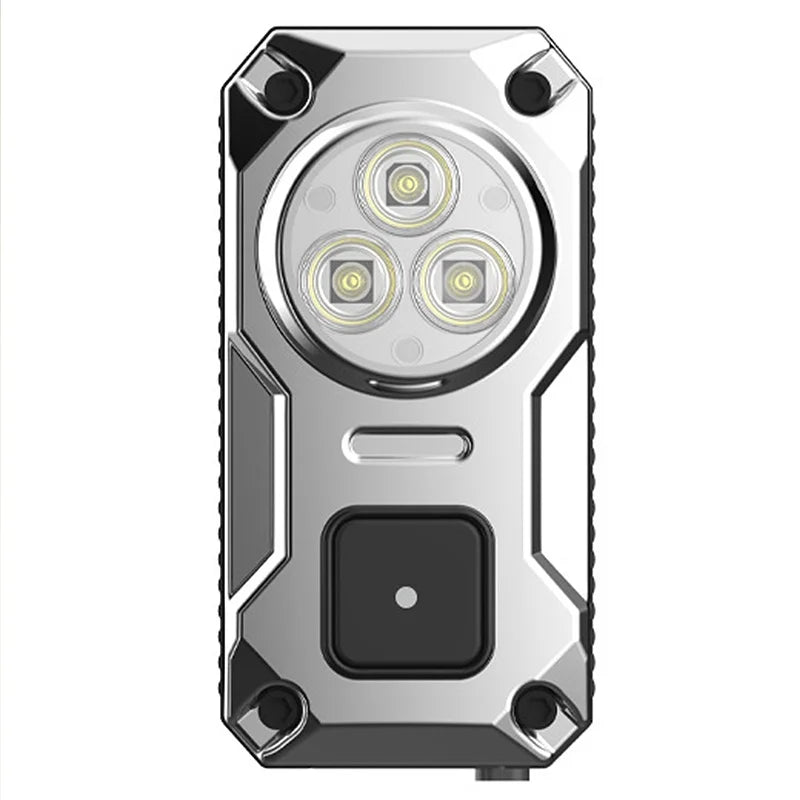 1200mAh Tri-Source EDC Flashlight | Magnetic USB-C Rechargeable EDC Tactical Flashlight Richie's