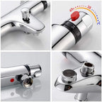 Brass Thermostatic Shower Faucet Concealed Mixing Valve Chrome Thermostatic Shower Faucet Richie's