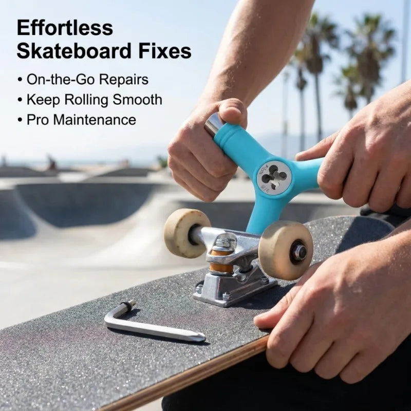 Y-Type All-In-One Skateboard Multi-Tool Wrench & Screwdriver Skateboard Multi-Tool Richie's