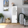 Narrow PVC Corner Bathroom Storage Cabinet – Freestanding Corner Storage Cabinet Richie's Default Title