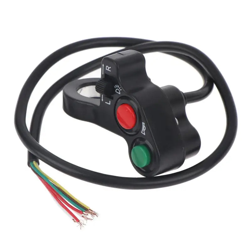 Motorcycle 7/8" Handlebar Switch – Horn, Turn Signals & Lights Handlebar Switch Richie's