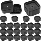 Stackable Furniture Risers – Adjustable 1" 2" 3" Bed Lift Furniture Risers Richie's 24pcs