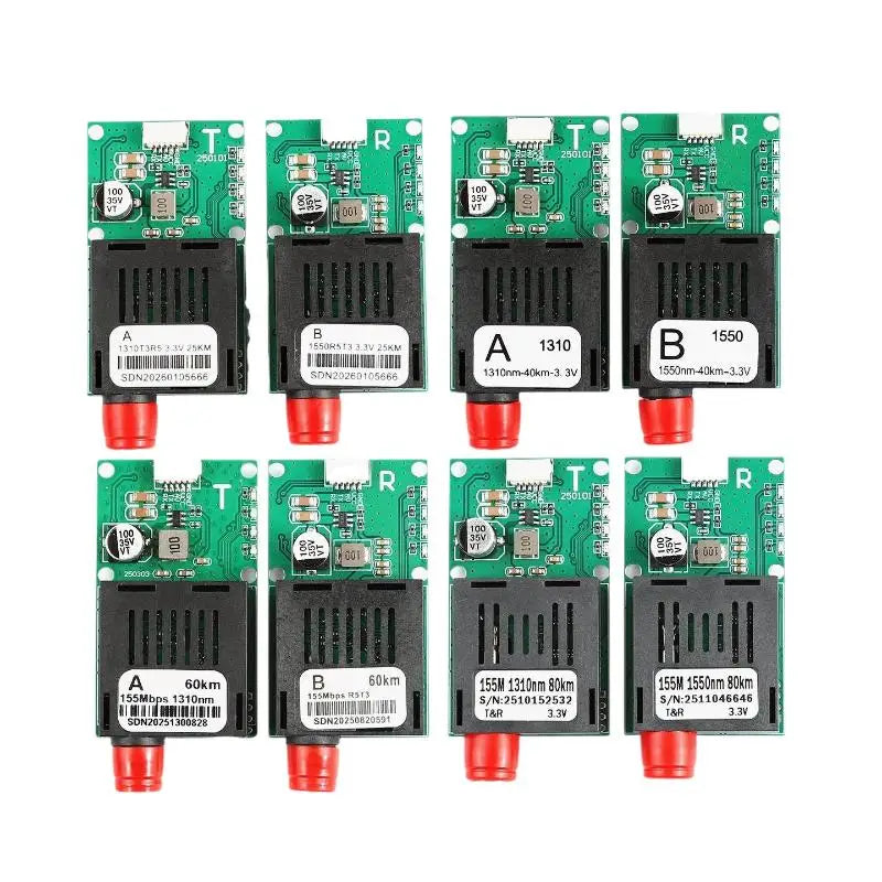 TTL Optical Transceiver Module for Drones FC Interface 20–60KM Fiber Optic Transceiver Richie's