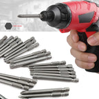 50pc 75mm Extra Long Screwdriver Bit Set – Torx Hex Phillips Square Screwdriver Bit Set Richie's