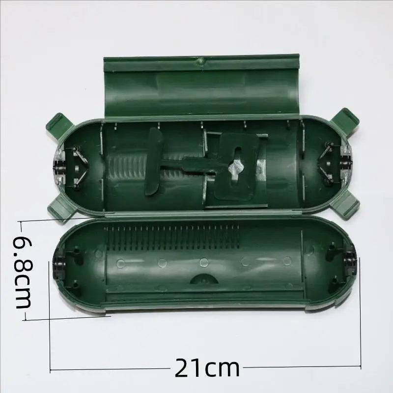 Waterproof Outdoor Cable Junction Box – Dustproof ABS Electrical Junction Box Richie's Green with buckle