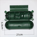 Waterproof Outdoor Cable Junction Box – Dustproof ABS Electrical Junction Box Richie's Green with buckle