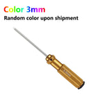TOTNEND RC Hex Screwdriver Set 1.5–3mm Titanium Coated 4pc Precision Hex Screwdriver Richie's Color 3mm 1pcs