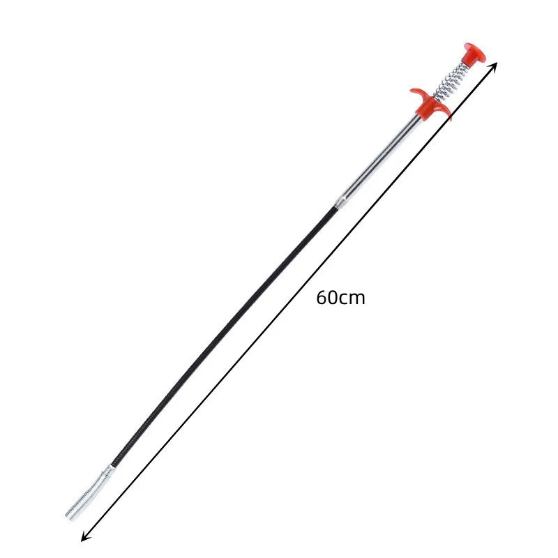 4-Claw Flexible Drain Dredger – Sewer & Toilet Hair Clog Remover Drain Cleaning Tool Richie's 60CM