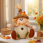 Rustic Autumn Scarecrow Decor – Plaid Sunflower Farmhouse Accent Seasonal Scarecrow Decor Richie's 1pc Style 4