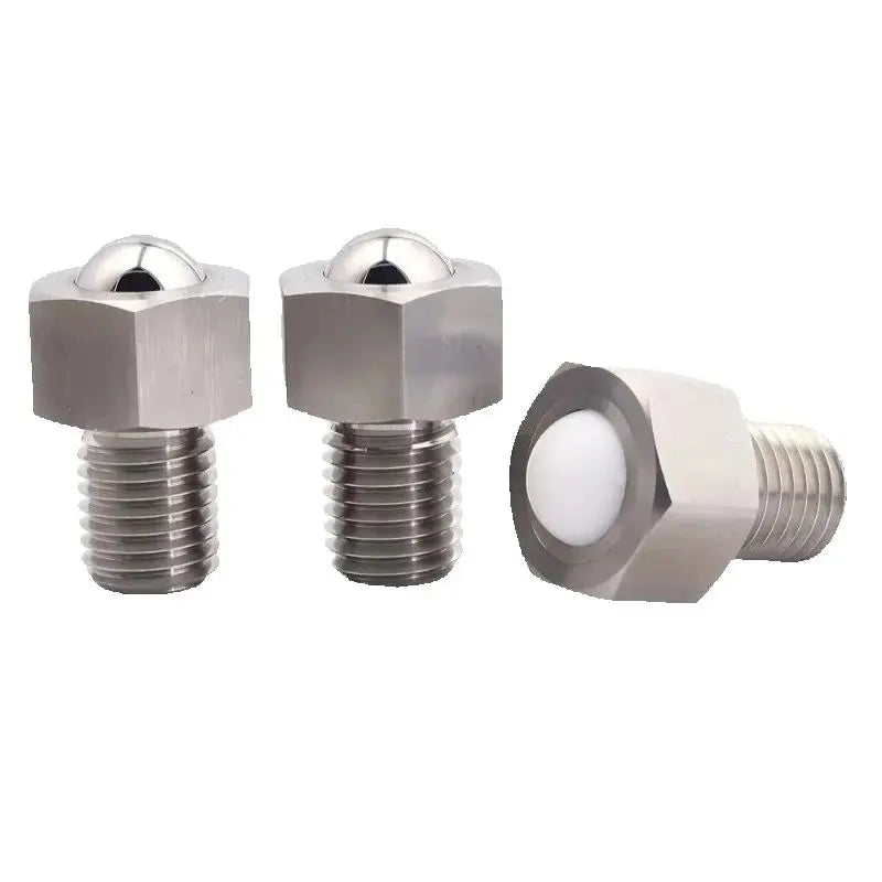 M20 Stainless Steel Ball Roller Hex Bolt – Bull's Eye Bearing Ball Roller Hex Bolt Richie's