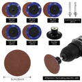 2-Inch Sanding Discs 5-Grit Grinder Kit 50/100 Pcs – Fast Grinding Sanding Disc Kit Richie's 50pcs 36-60-80-120-240grit