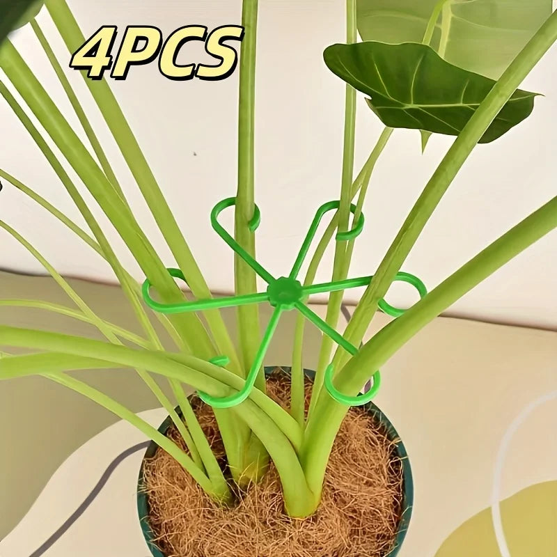 4pcs Plant Support Poles Anti-Toppling Folding Fixator Stakes Plant Support Stakes Richie's