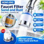 Splash-Proof Faucet Filter Aerator & Water Booster Extender Faucet Aerator Extender Richie's