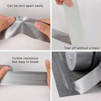Silver Gray Heavy-Duty Duct Tape – Windproof Repair Tape Duct Tape Richie's