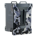 Aluminum Alloy RFID Blocking ID Badge Holder with Back Clip ID Badge Holder Richie's Gray Camo