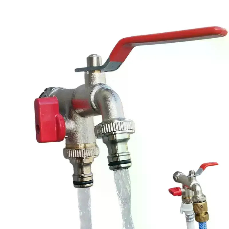 IBC Water Tank Adapter 1/2 & 3/4 Inch Garden Hose Connector Garden Hose Adapter Richie's