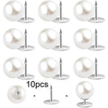 Imitation Pearl Snap Buttons No-Sew Detachable 10/20/30 Pcs Sewing Buttons Richie's 10pcs