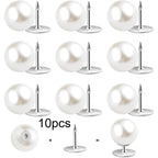 Imitation Pearl Snap Buttons No-Sew Detachable 10/20/30 Pcs Sewing Buttons Richie's 10pcs