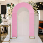 Stretchy U-Shaped Arch Backdrop Cover – Wedding Party Decor Arch Backdrop Cover Richie's Pink 7 FT-2.2m-