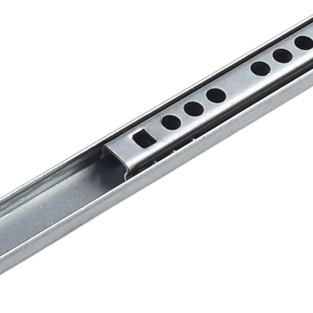 2PCS Ball Bearing Drawer Slides 17mm Full Extension 8"–17" Drawer Slides Richie's