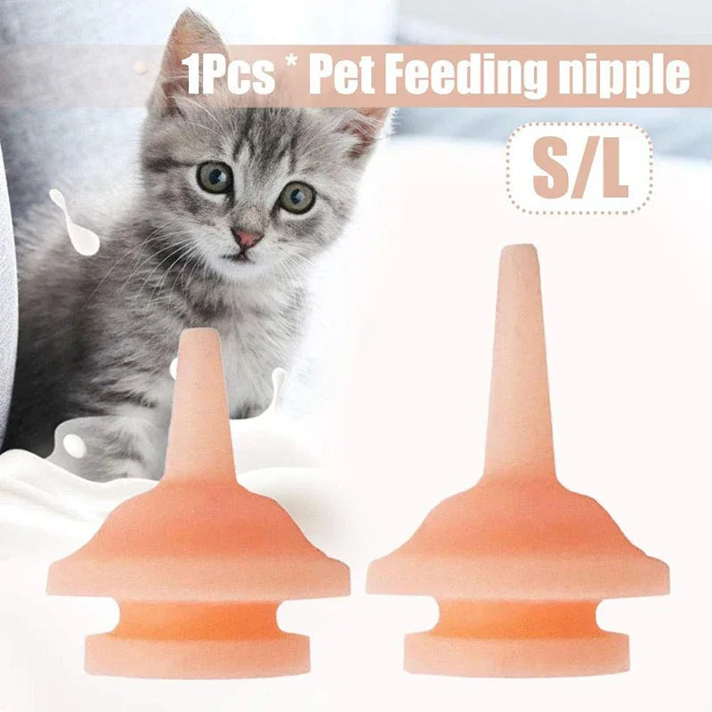 Silicone Pet Feeding Nipple for Kittens Puppies & Small Animals Pet Feeding Nipple Richie's