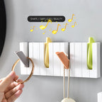 No-Drill Adhesive Wall Hook Rack – Foldable Door Storage Wall Hook Rack Richie's