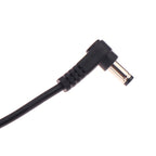 Right Angle DC Power Cable 5.5x2.1/2.5mm Male Plug Extension DC Power Cable Richie's