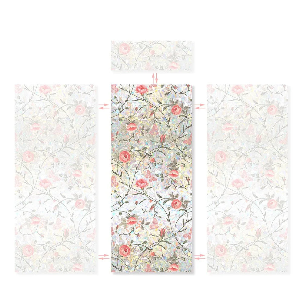Rainbow Sun Catcher Window Film Static Cling Glass Sticker Window Cling Film Richie's 3