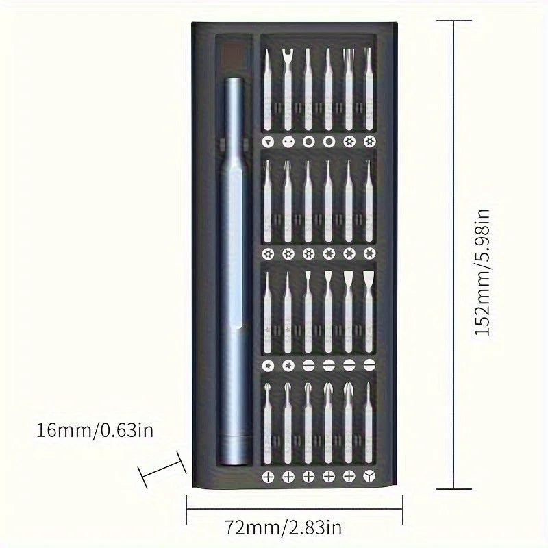 24-Piece Precision Screwdriver Set – Phone & Computer Repair Precision Screwdriver Set Richie's random 24pcs-set