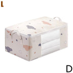 Quilt & Duvet Storage Bag – Moisture-Proof Closet Organizer Bedding Storage Bag Richie's white-L