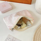 Stripe Mini Cosmetic Pouch – Cute Makeup & Coin Organizer Bag Cosmetic Organizer Pouch Richie's