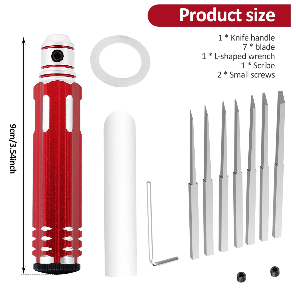 Toorise Model Scriber Kit – 7 Blades for DIY Carving & Cutting Model Scriber Kit Richie's