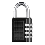 4-Digit Zinc Alloy Combination Padlock – Weatherproof Locker Lock Combination Padlock Richie's A80mm