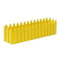Rectangular Fence Flower Pots – Reusable Seedling Starter Trays Fence Flower Pot Richie's Yellow