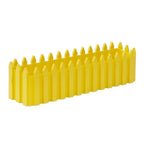 Rectangular Fence Flower Pots – Reusable Seedling Starter Trays Fence Flower Pot Richie's Yellow