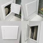 White ABS Access Panel Inspection Hatch – Wall & Ceiling Cover Access Panel Hatch Richie's