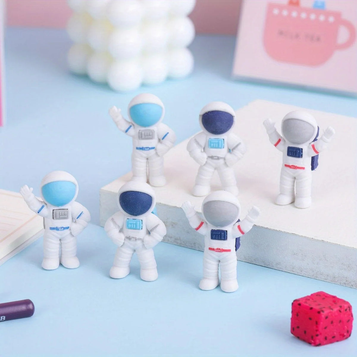 Mini Novelty Erasers 12/24/48 Pcs – Fun School Supplies for Kids Novelty Erasers Set Richie's