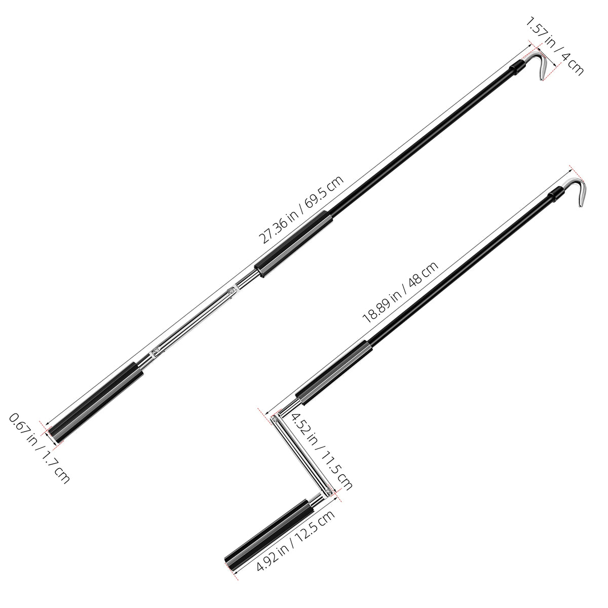 Universal Awning Crank Handle – Canopy Shade Opener Wand Awning Crank Handle Richie's