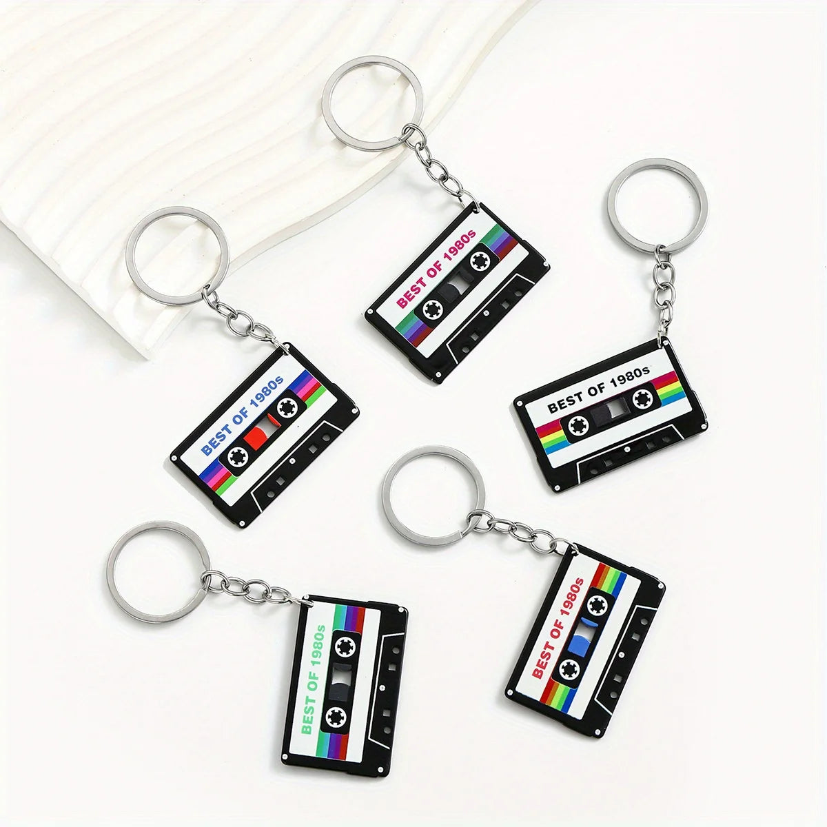 Retro Nostalgic Acrylic Keychain – Fun Gift & Bag Charm Novelty Keychain Richie's