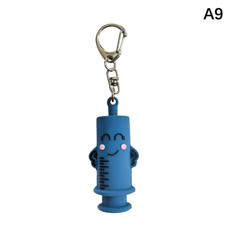 Syringe Ampoule Opener Keychain with Rubber Cutter | 1 Pc Ampoule Opener Tool Richie's A9